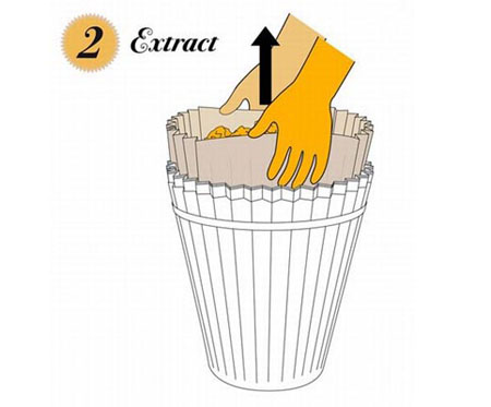 Recyclable Paper Waste Bin