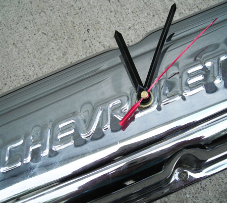Recycled Car Parts Clock