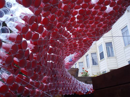 Recycled Cup Canopy