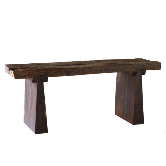 Recycled Railroad Tie Bench