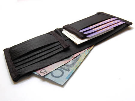 Recycled Seatbelt Wallet