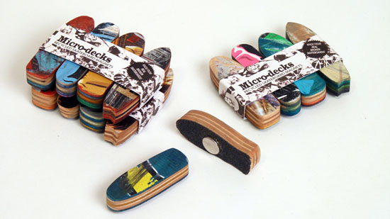 Recycled Skateboard Furniture by Deckstool