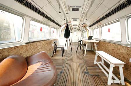 Recycled Subway Car