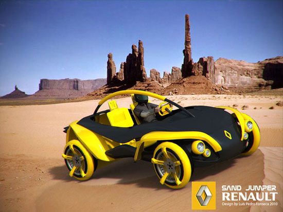 Renault Sand Jumper Concept Car by Luis Pedro Fonseca