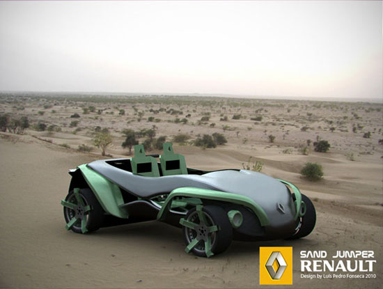 Renault Sand Jumper Concept Car by Luis Pedro Fonseca