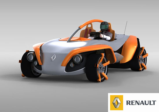 Renault Sand Jumper Concept Car by Luis Pedro Fonseca