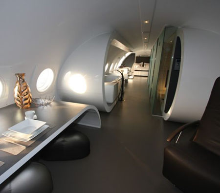 Repurposed Airplane Hotel