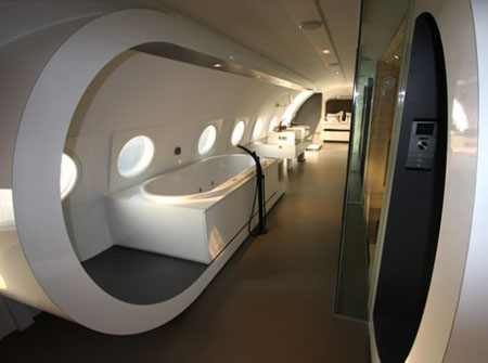 Repurposed Airplane Hotel