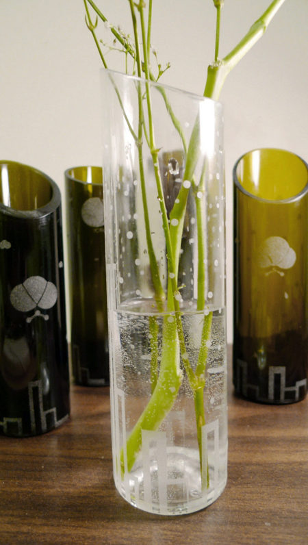 Recycle Your Wine Bottles into Elegant Glass Vases