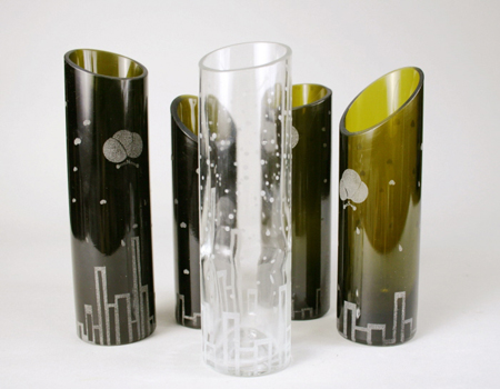 Recycle Your Wine Bottles into Elegant Glass Vases