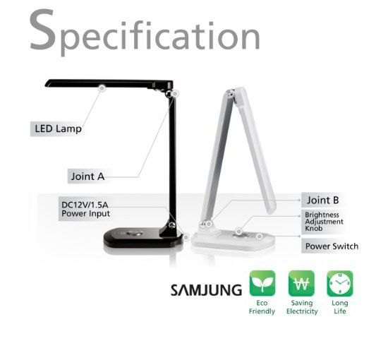 Samjung SL-350 LED Desk Lamp