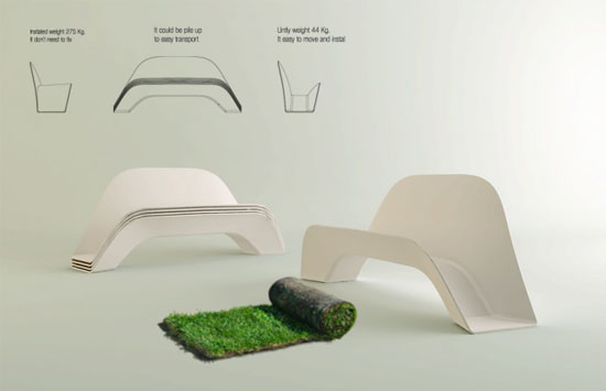 Seating on the Grass