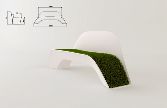 Seating on the Grass