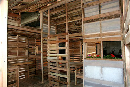 Shipping Pallet House