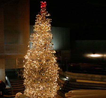 Shopping Cart Holiday Tree