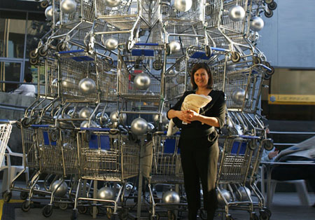 Shopping Cart Holiday Tree