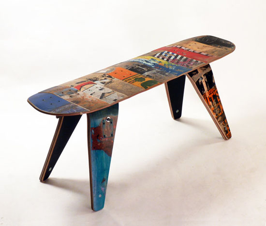 Skateboard Bench