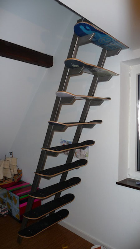 Skateboard Staircase