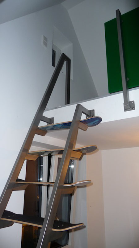 Skateboard Staircase