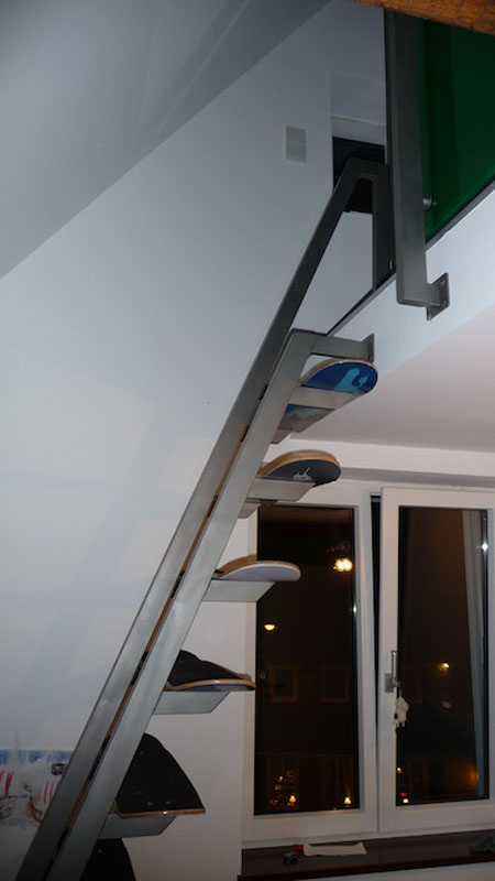 Skateboard Staircase