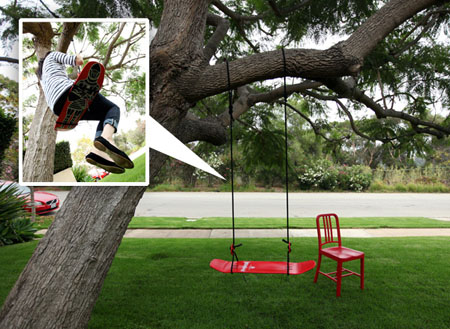 Skateboard Swing