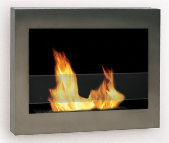 SoHo Wall Mount Ethanol Fireplace