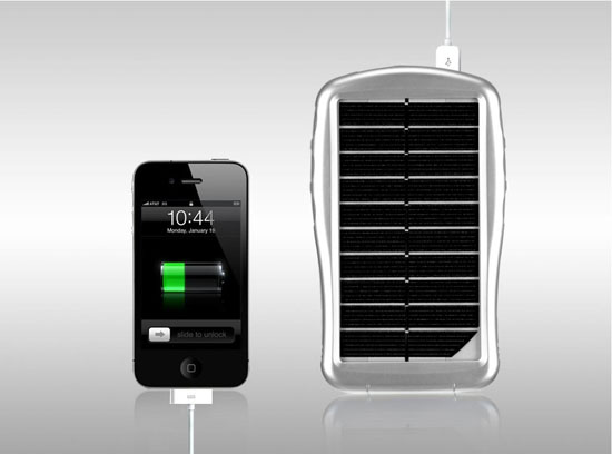 Soladec All-in-One Portable Solar Power Charger and External Battery