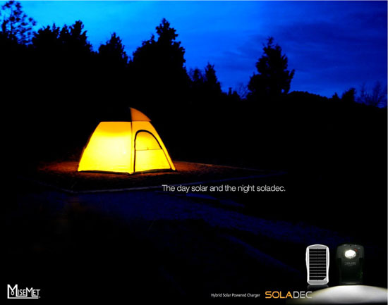 Soladec All-in-One Portable Solar Power Charger and External Battery