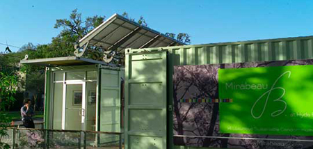 Solar Powered Container