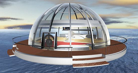 Solar Powered Houseboat