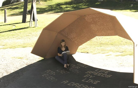 Solar Powered Sidewalk Art