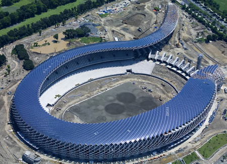 Solar Powered Stadium In China