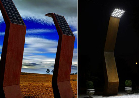 Solar Powered Street Lights