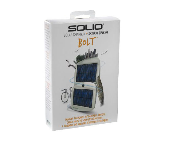 Solio Bolt Battery Pack and Solar Charger