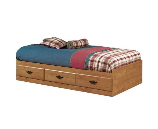 South Shore Furniture Prairie Collection Twin Mates Bed