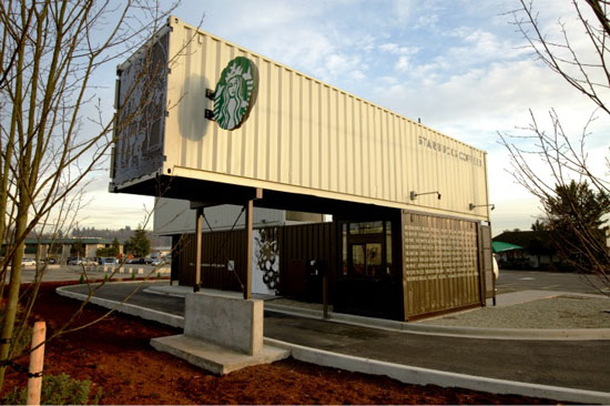 Starbucks Eco-friendly Reclamation Drive Thru