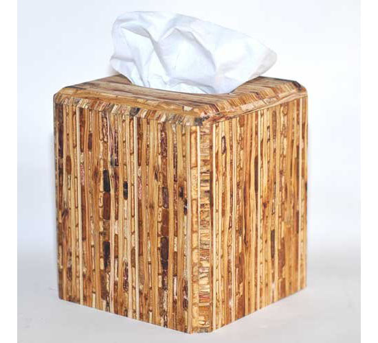 Sustainable Kirei Sorghum Grass Tissue Box Cover