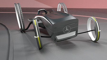 Sustainable Mercedes Roadster Concept