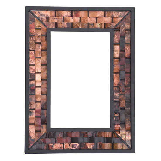 Sutton Recycled Copper Mirror