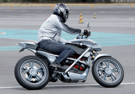 suzuki crosscage hybrid motorcycle