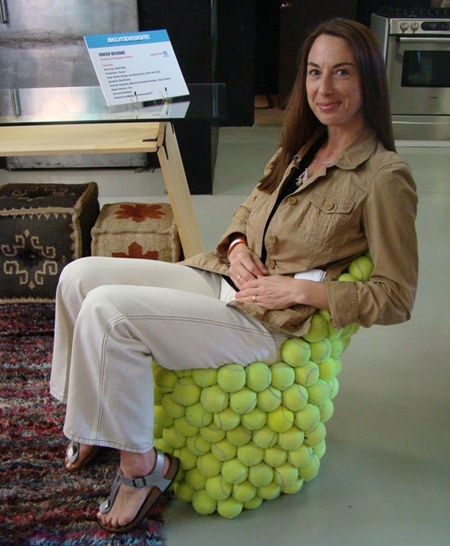 Tennis Ball Chair