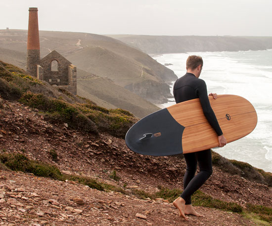 Tide X Otter Sustainable Surfboard by Martin Spurway