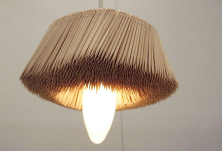 Toothpick Lamp