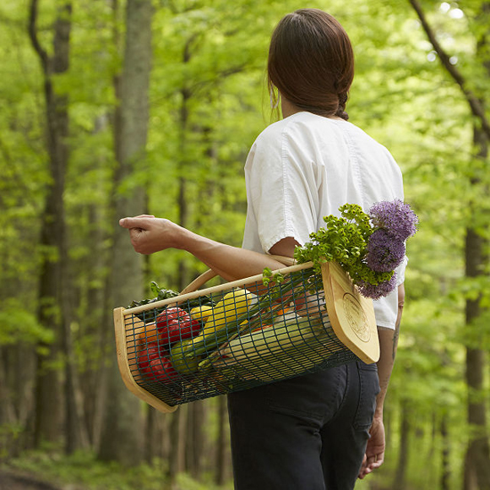 Traditional Gardener's Harvest Basket