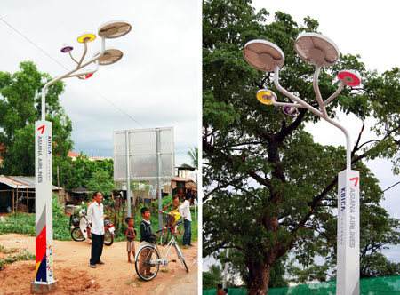 Tree Solar Streetlights