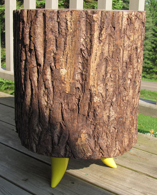 Tree Trunk Tables