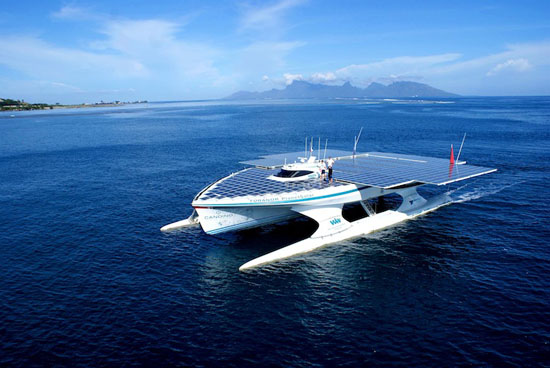 Largest Solar Powered Boat