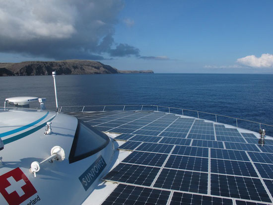 Largest Solar Powered Boat