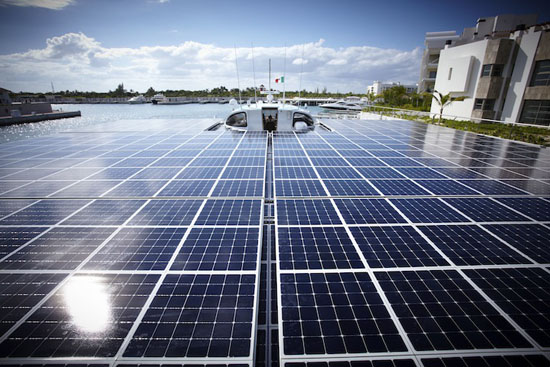 Largest Solar Powered Boat