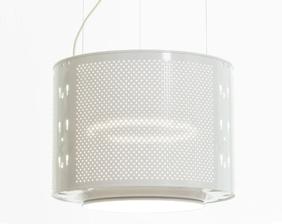 Up-cycled Washing Machine Drum Lamp by Willem Heeffer